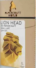Load image into Gallery viewer, 3D Paper Art Lion