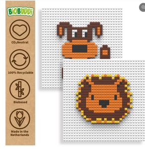 Biobuddi Pixel and Create Lion & Dog Set