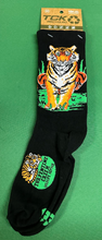 Load image into Gallery viewer, Tiger and Logo Knit Socks
