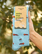 Load image into Gallery viewer, Socks that Protect Lions
