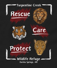 Load image into Gallery viewer, Rescue, Care and Protect Adult T-Shirt Design #2