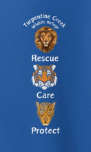 Load image into Gallery viewer, Rescue, Care and Protect Zip Hoodie Design #3