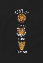 Load image into Gallery viewer, Rescue, Care and Protect Adult T-shirt Design #3