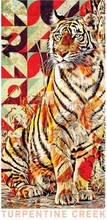 Load image into Gallery viewer, Mosaic Tiger Water Bottle
