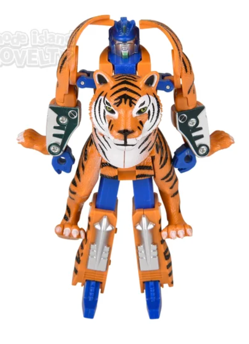 唐子　樹脂製　人形 Tiger Robot Action Figure – Turpentine Creek Wildlife Refuge