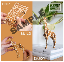 Load image into Gallery viewer, Lion Wood Table Topper Craft Kit