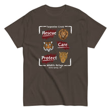 Load image into Gallery viewer, Rescue, Care and Protect Adult T-Shirt Design #2