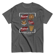 Load image into Gallery viewer, Rescue, Care and Protect Adult T-Shirt Design #2