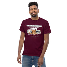 Load image into Gallery viewer, Be a Tiger Unisex Adult T-Shirt (White Text)