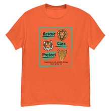 Load image into Gallery viewer, Rescue, Care and Protect Adult T-Shirt Design #1