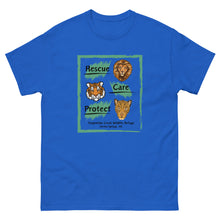 Load image into Gallery viewer, Rescue, Care and Protect Adult T-Shirt Design #1
