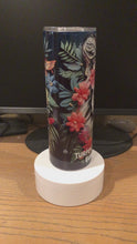 Load and play video in Gallery viewer, Floral Big Cat Travel Tumblers

