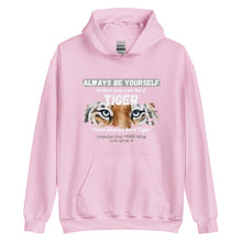 Load image into Gallery viewer, Be a Tiger Unisex Adult Hoodie (White Text)