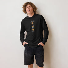 Load image into Gallery viewer, Rescue, Care and Protect Long Sleeve Hooded T-Shirt Design #3