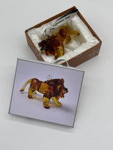 Load image into Gallery viewer, Glass Blown Lion Ornament
