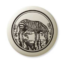 Load image into Gallery viewer, Porcelain Zebra Pendant
