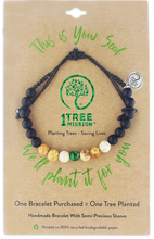 Load image into Gallery viewer, 1 Tree Mission Evergreen Bracelet
