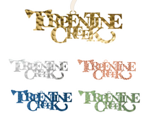 Load image into Gallery viewer, Stainless Brushed Steel Hanging Ornament