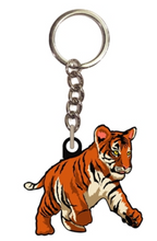 Load image into Gallery viewer, Embroidered Animal Shaped Keychains