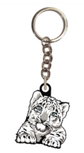 Load image into Gallery viewer, Embroidered Animal Shaped Keychains