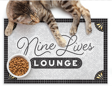 Load image into Gallery viewer, Nine Lives Pet Placemat
