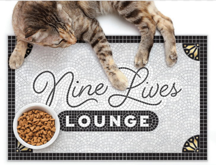 Nine Lives Pet Placemat