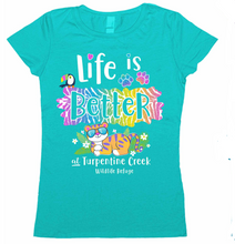 Load image into Gallery viewer, Life is Better Girls Tee
