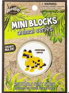 Leopard Mini Block Set