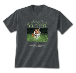 Advice from a Tiger Adult T-shirt