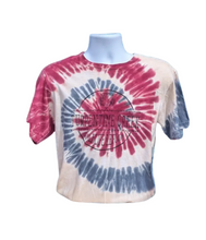 Load image into Gallery viewer, Coin Tiger Adult Americana Tie Dye Tee
