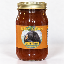 Load image into Gallery viewer, 18oz Bear-y Delicious Apple Butter
