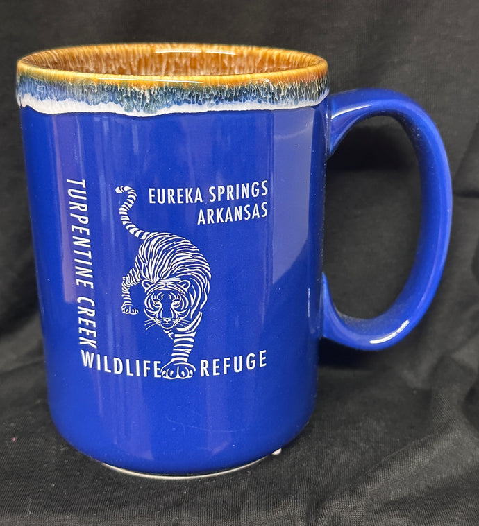 Stalking Tiger on Marshmallow Drip Mug