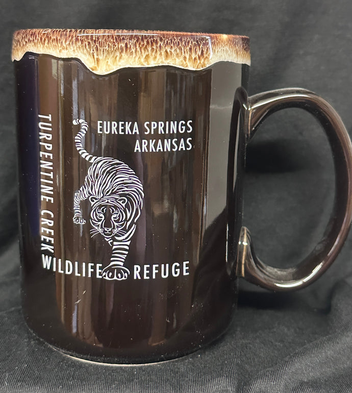 Stalking Tiger on Marshmallow Drip Mug