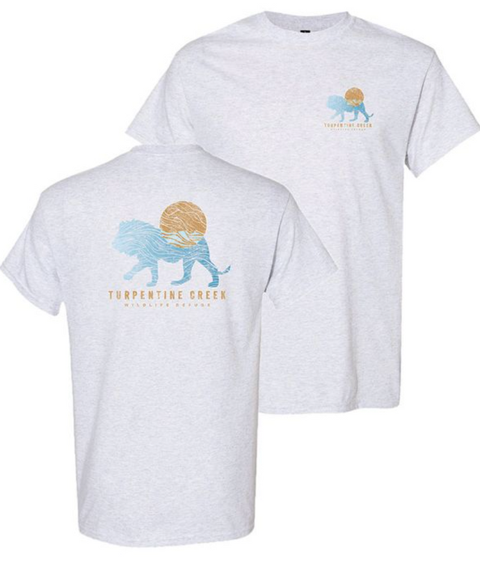 Linwood Lion Adult T-Shirt (Front Chest and Full Back Design)