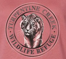 Load image into Gallery viewer, Talia Tiger Ladies V-Neck T-Shirt
