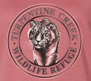 Talia Tiger Ladies V-Neck T-Shirt