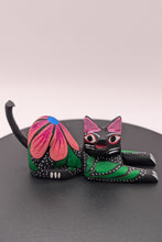 Load image into Gallery viewer, Small Hand Carved Oaxacan Cats
