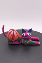 Load image into Gallery viewer, Small Hand Carved Oaxacan Cats
