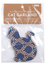 Load image into Gallery viewer, Recycled Cat Paper Garland
