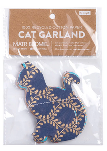 Recycled Cat Paper Garland