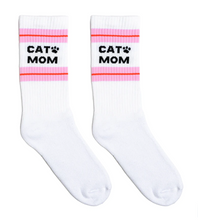 Load image into Gallery viewer, Cat Mom Classic Crew Socks
