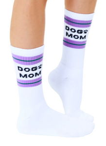 Dog Mom Classic Crew Socks