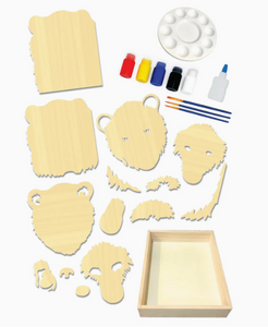 Get Stacked Bear Paint & Puzzle Kit