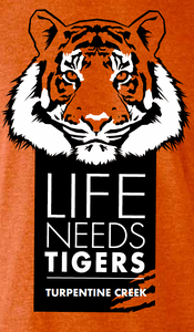 Life Needs Tigers#2 Adult T-Shirt