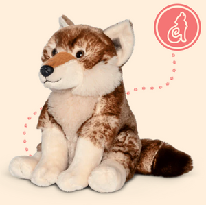 Fahlo Track a Wolf Scout Plush