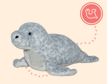 Load image into Gallery viewer, Fahlo Track a Seal Glide Plush
