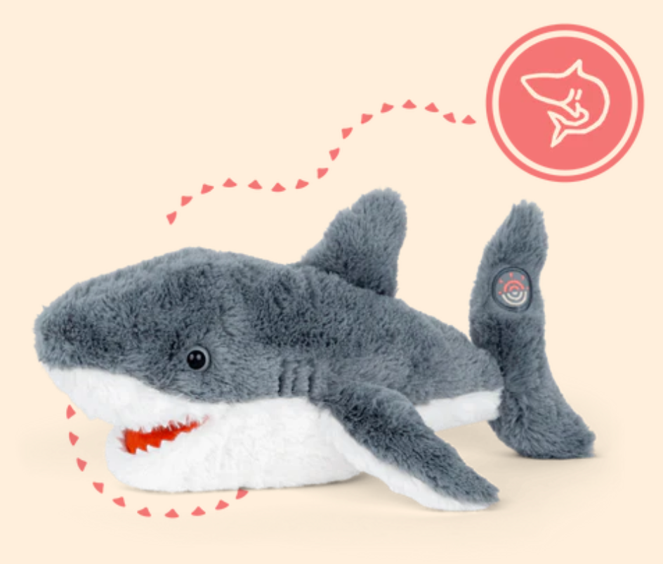 Fahlo Track a Shark Voyage Plush