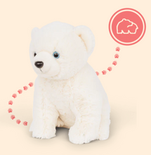 Load image into Gallery viewer, Fahlo Track a Polar Bear Venture Plush
