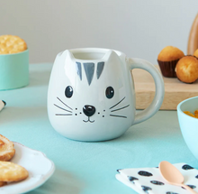 Load image into Gallery viewer, Grey Kitty Mug
