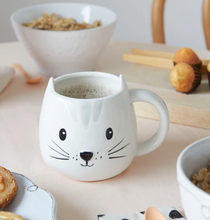 Load image into Gallery viewer, White Kitty Mug
